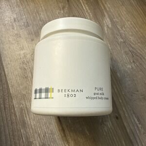 BEEKMAN 1802 "PURE GOAT MILK" WHIPPED BODY CREAM 24 fl. oz. **FRAGRANCE FREE**